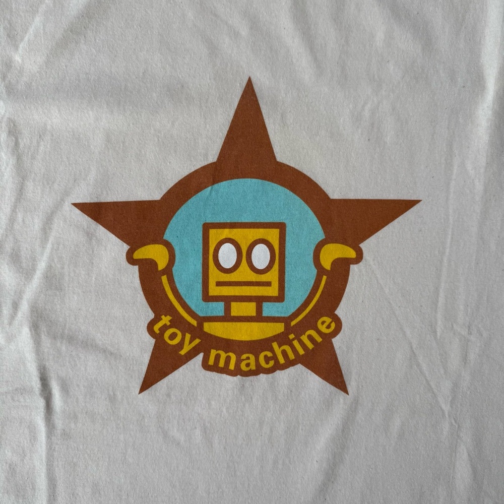 Toy Machine Robot Star Tee Size Large - Picture 2 of 5